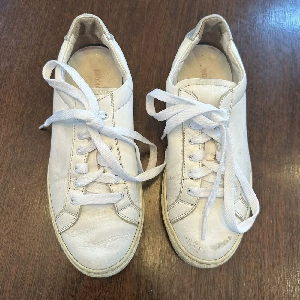 Common Projects Woman Achilles Low White Leather Sneakers Size 38